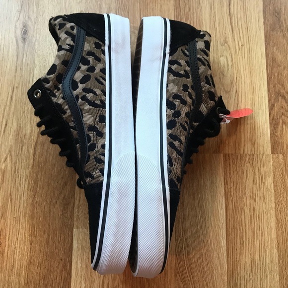 Vans Shoes - Vans Old Skool Italian Weave Leopard Print Shoes
